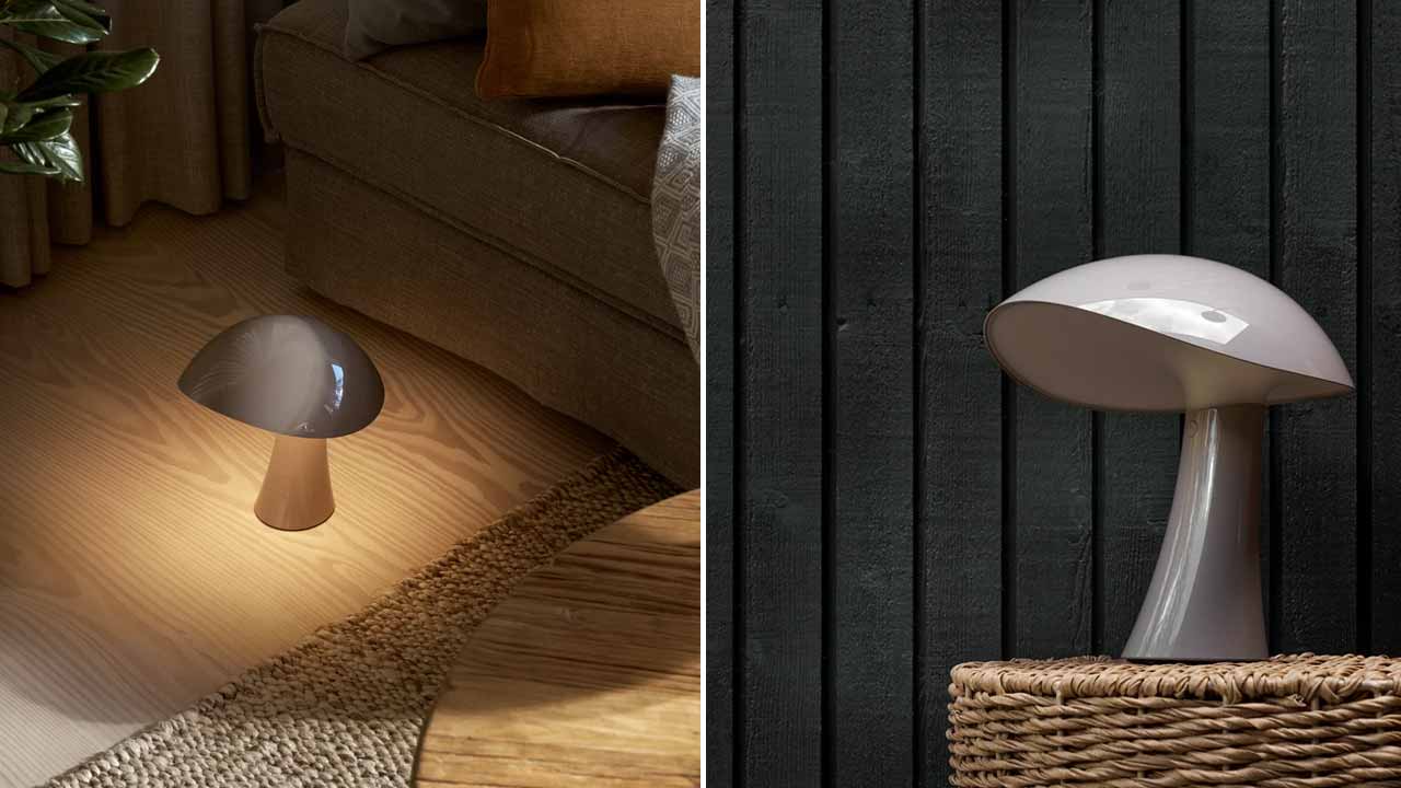 Rumee 220 portable lamp Earth grey