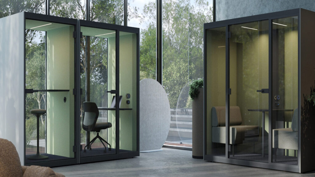 SONUS S+ Personal Acoustic Pod is Built for Long Work Hours in Personalized Comfort SONUS S+ is easy to move around, comes in two versions.