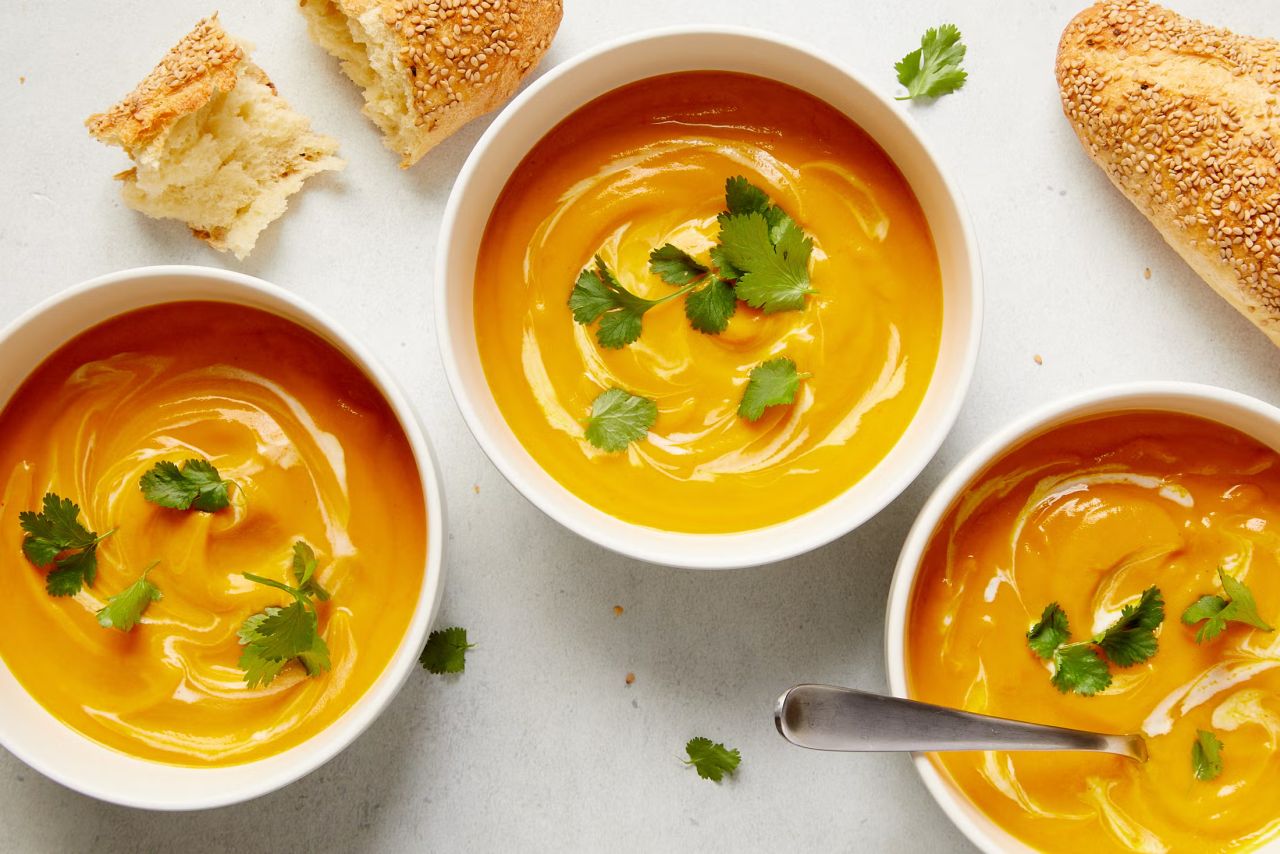 Slow Cooker Vegan Butternut Squash Soup