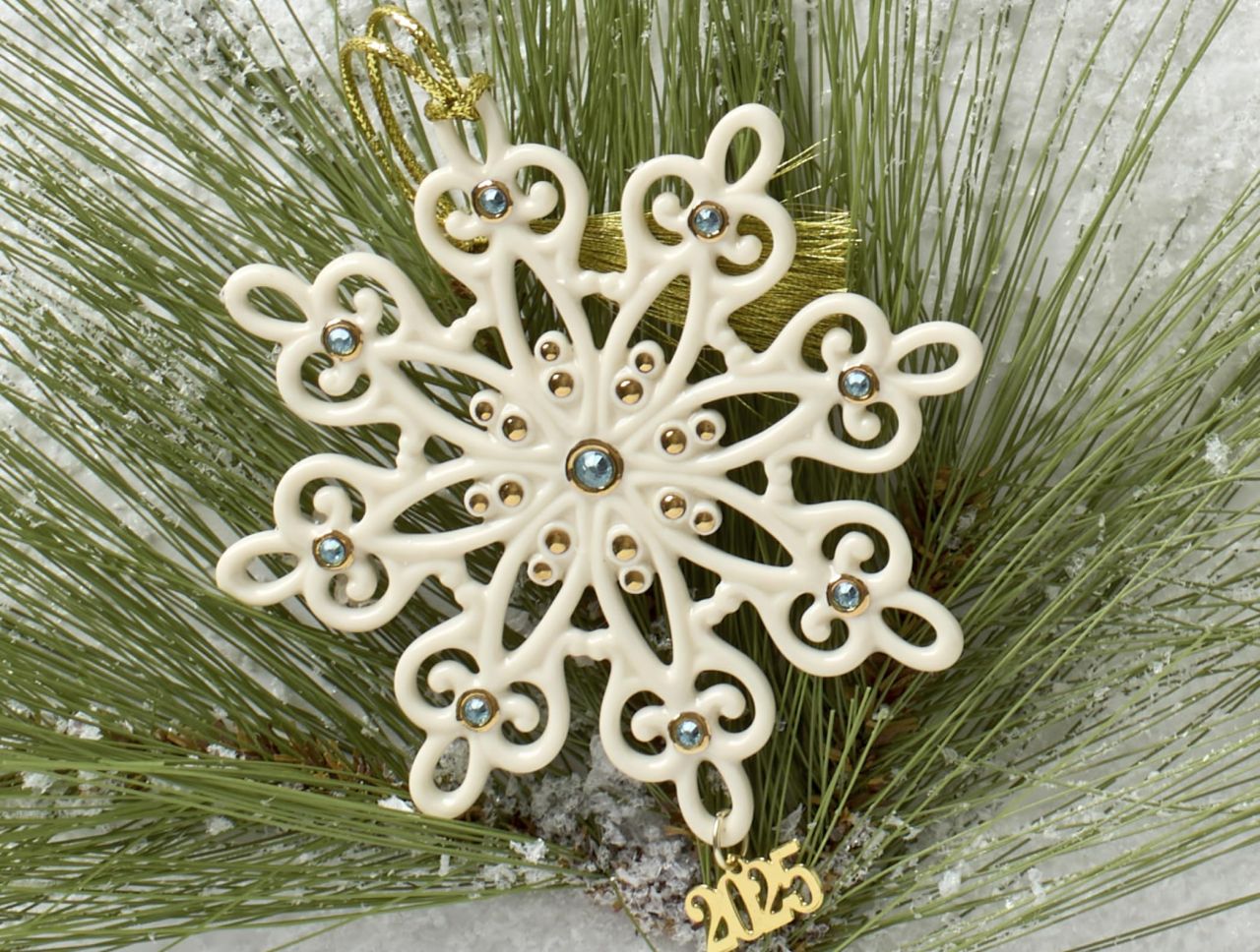 Snow Fantasies Snowflake Ornament