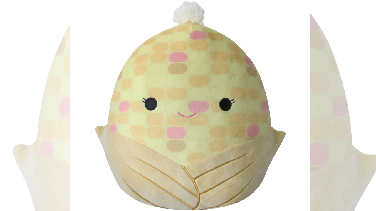 Speckled Corn with Brown Husk Plush