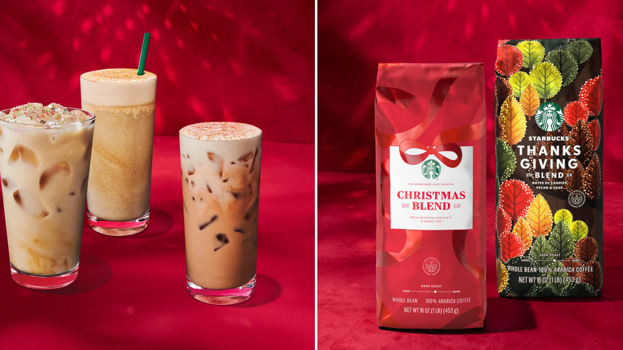 Starbucks Holiday Menu