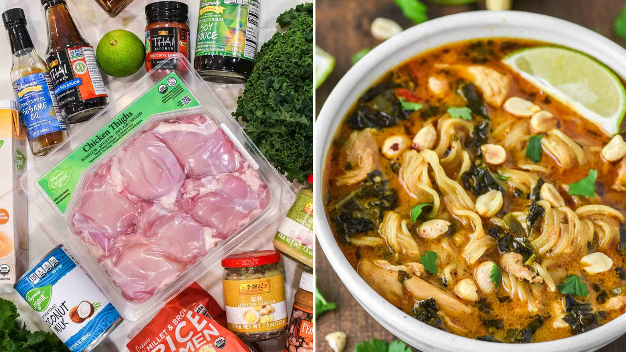 Best way to enjoy your ramen soup is add a flavorful Thai twist