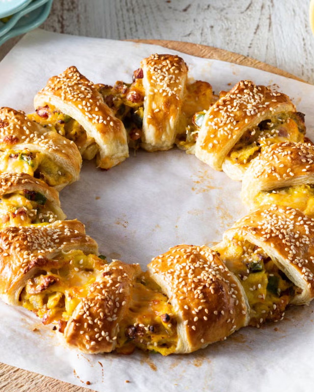 Thanksgiving Breakfast Recipes - Bacon Brunch Ring