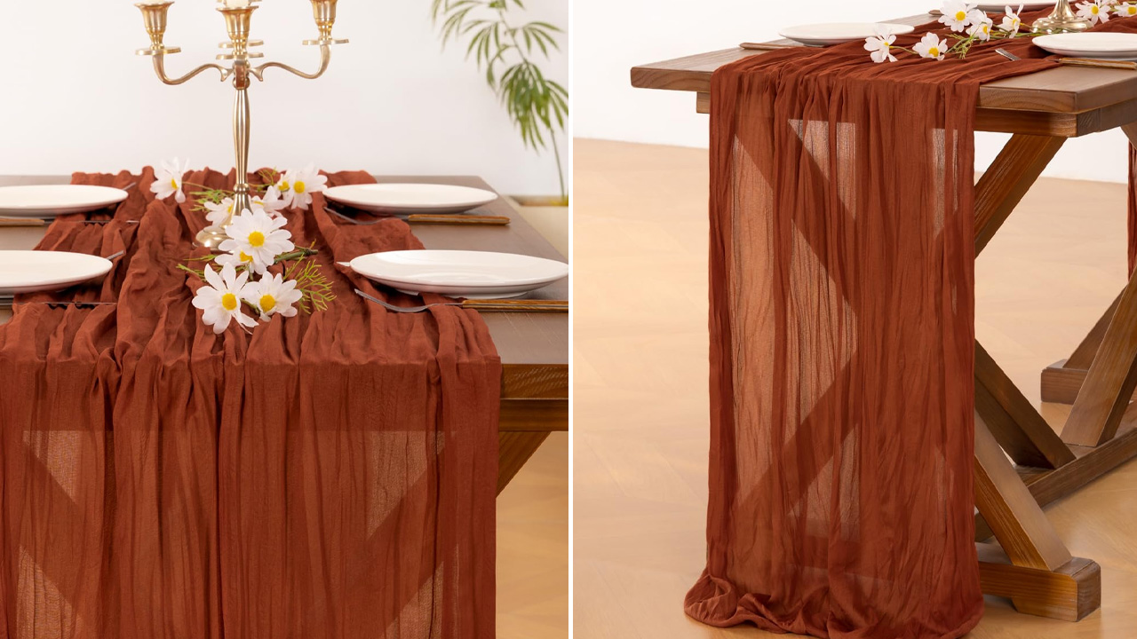 Thanksgiving Fall Table Runner