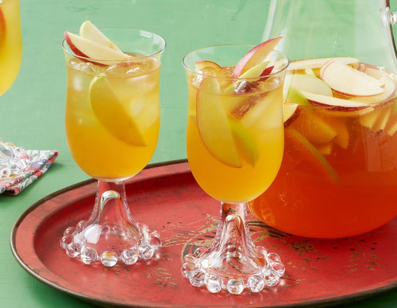 Thanksgiving Potluck Recipes - Apple Cider Sangria