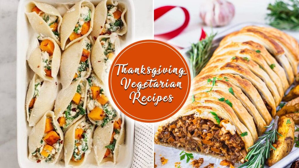 Thanksgiving vegetarian recipes feature image