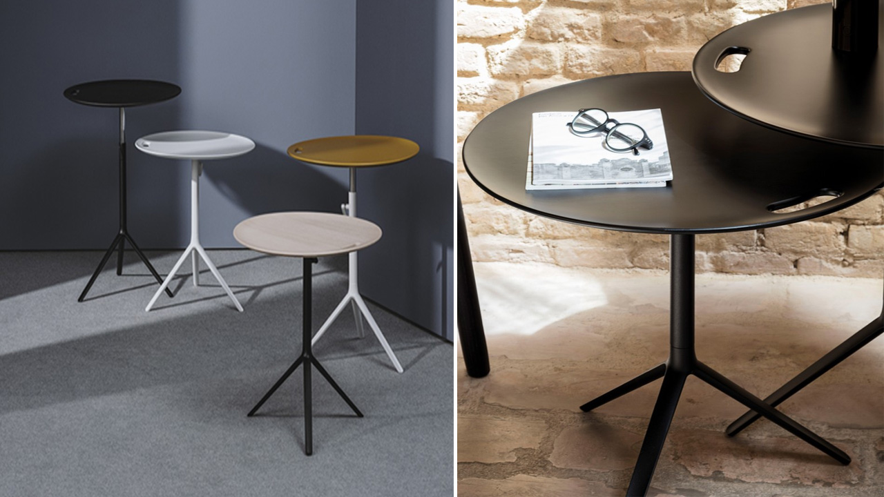 The Triada table by Benjamin Franklin suits every space