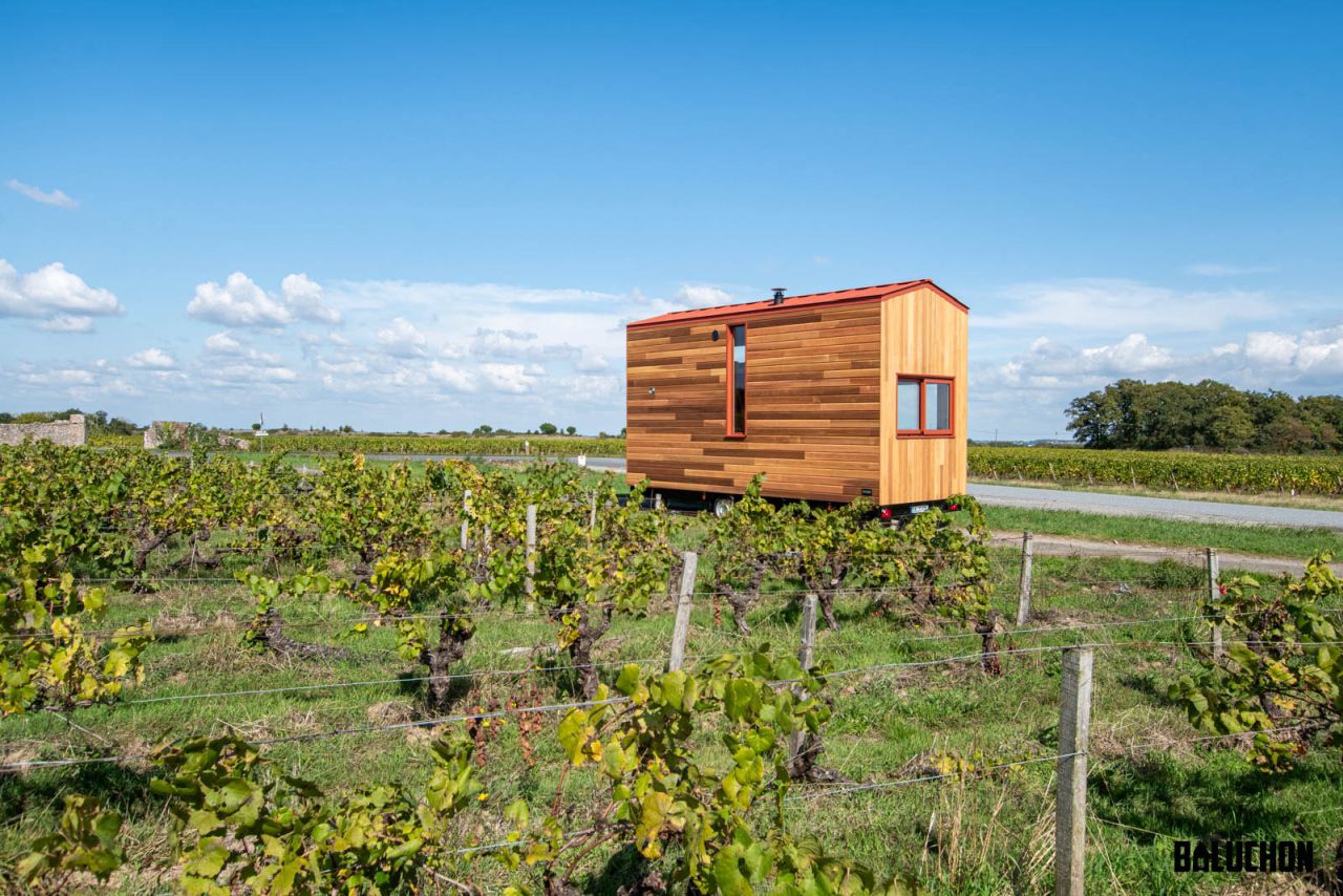 Tiny House in the Woods by Baluchon