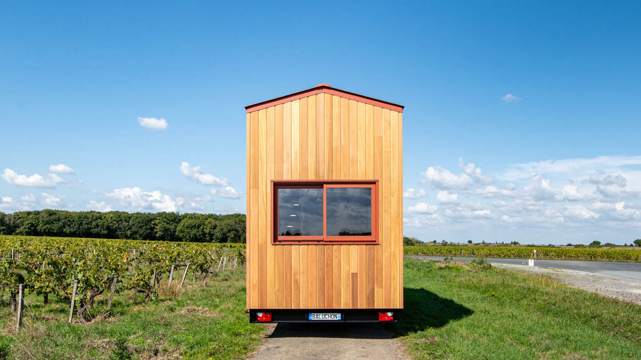 Tiny House in the Woods by Baluchon