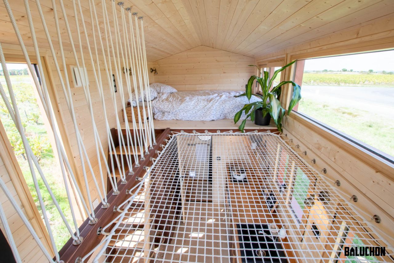 Tiny House in the Woods by Baluchon