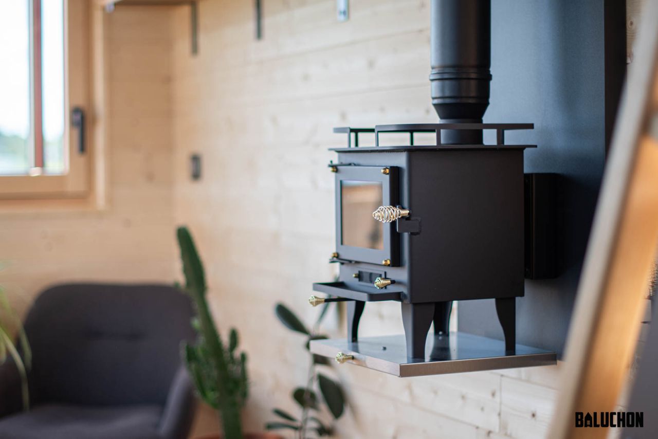 Tiny House in the Woods by Baluchon