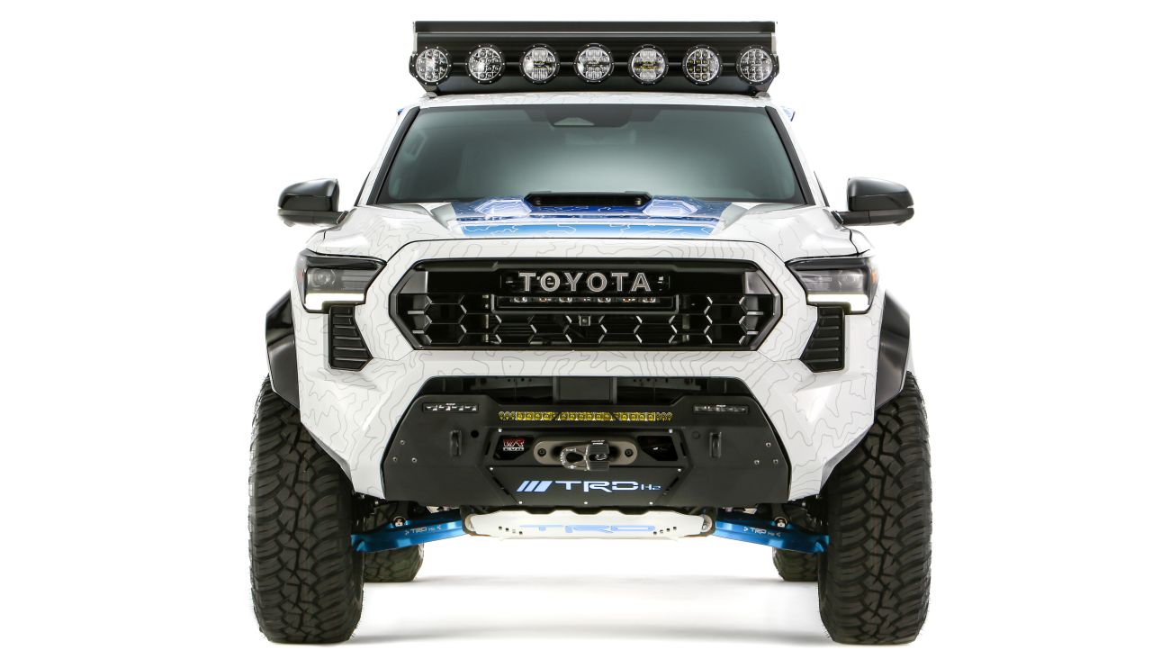 Toyota’s Tacoma H2s-Overlander Concept Combines Hydrogen Fuel Cell and Battery Electric Technologies