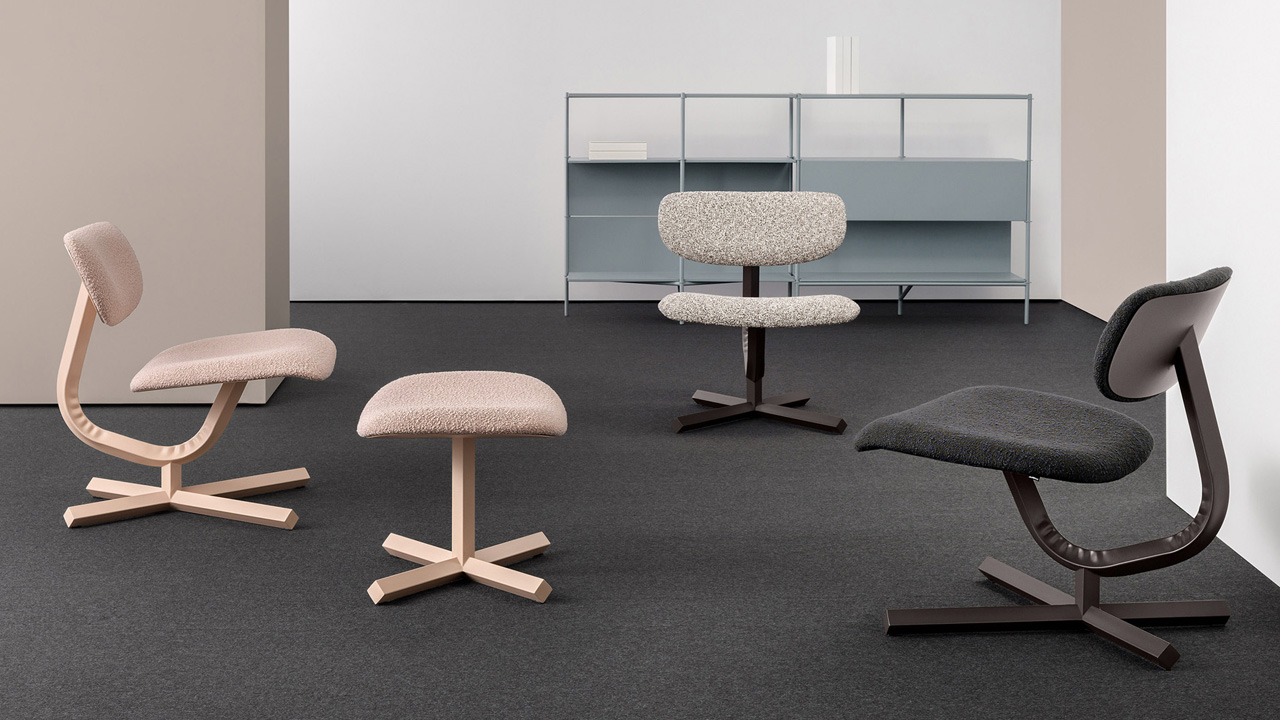 Typo-Lounge-Chair-by-AMDL-Circle-for-Mara-at-workspace-design-show-2025