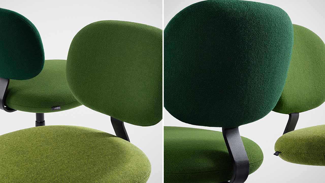 Vega chairs by Artifort close up