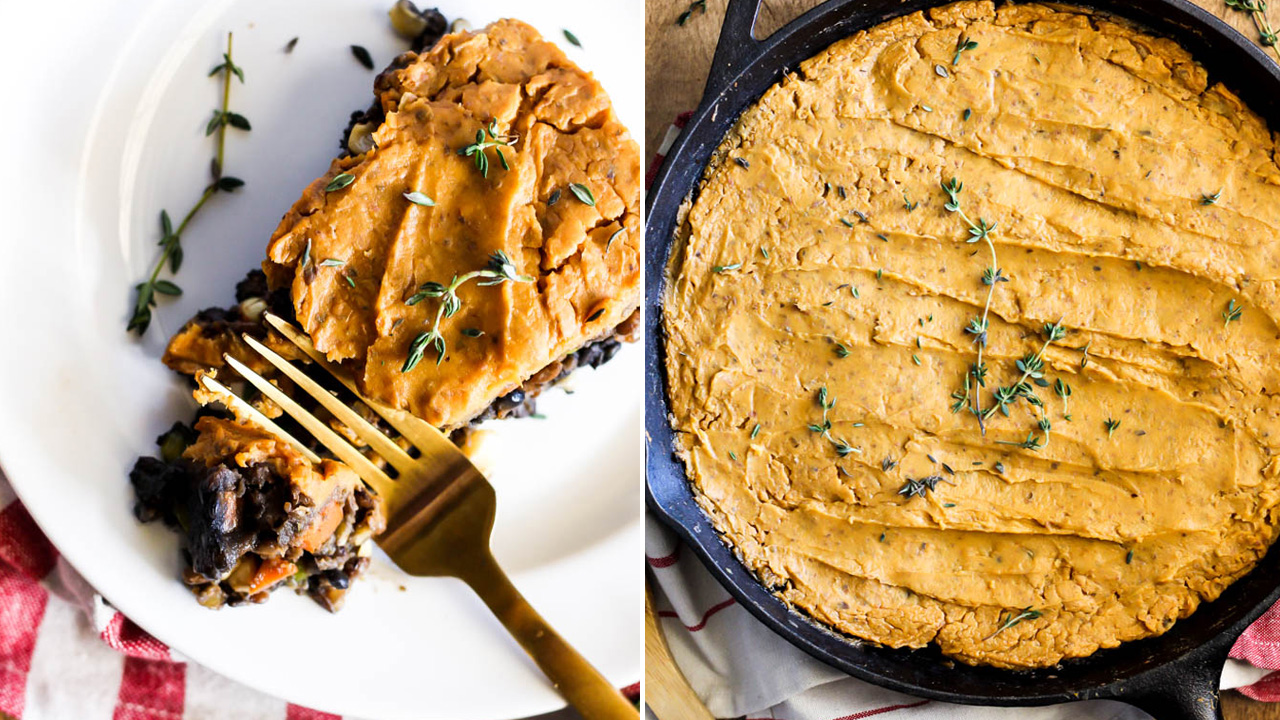 Just by looking at the creamy and rich texture of this vegan dish will start to tingle your taste buds.