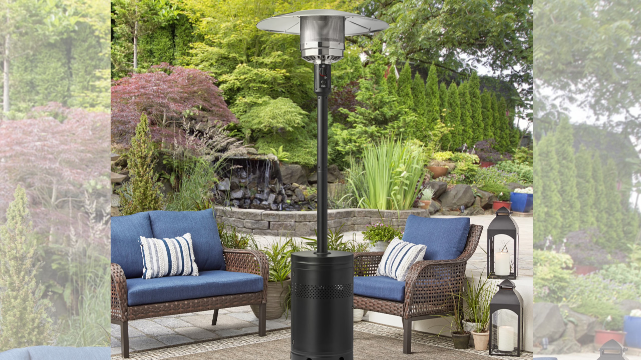 Walmart Black Friday Deals - Freestanding Metal Propane Patio Heater