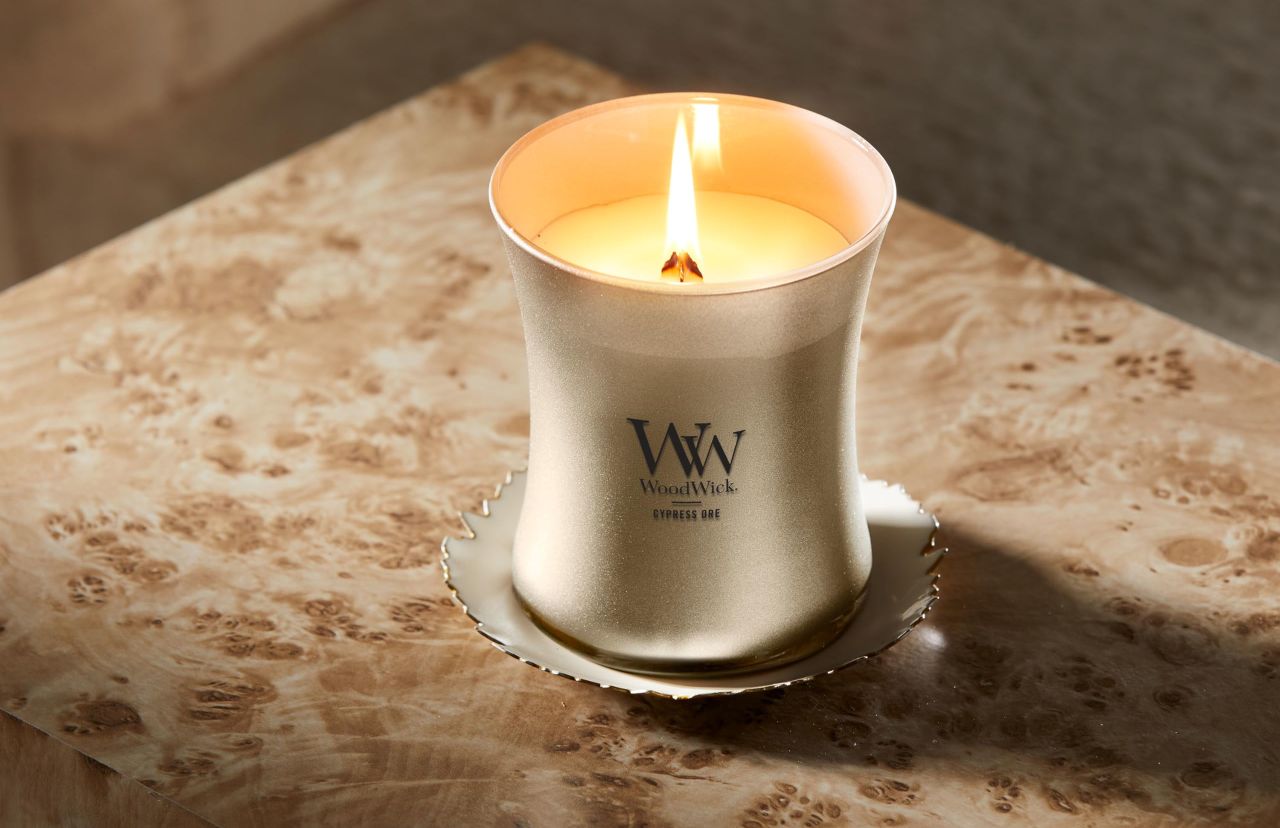 WoodWick Fireside Holiday Candle
