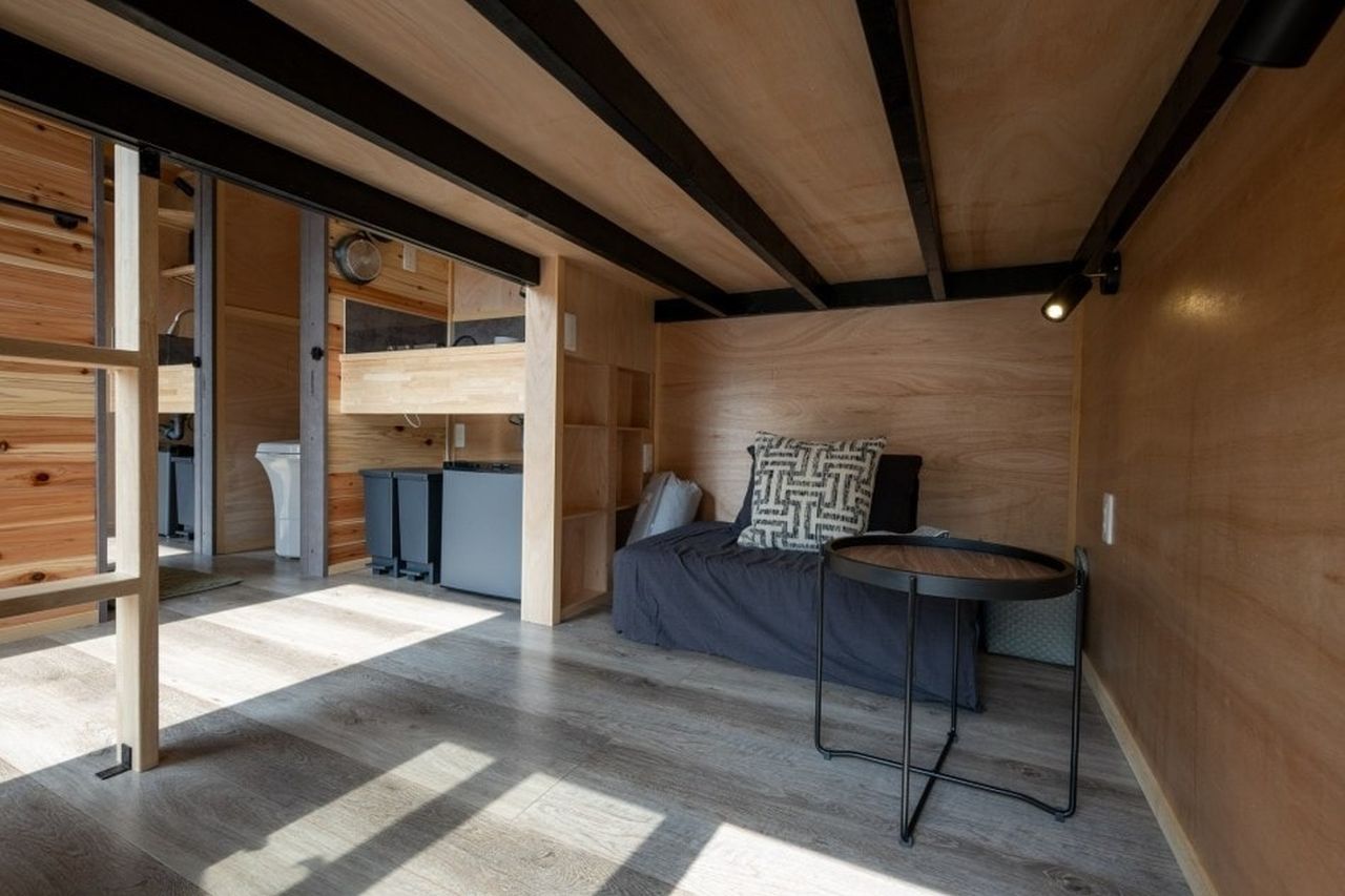 Yamabiko tiny house lounge 1