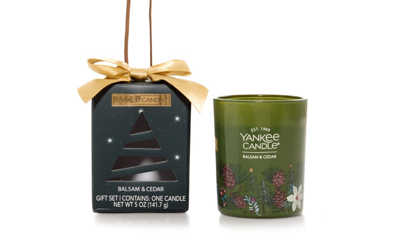 Yankee Candle Holiday Gift Sets - Balsam & Cedar Ornament
