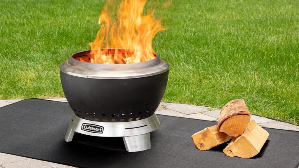 Cuisinart Cleanburn Smokeless Fire Pit is on Huge Discount; Grab it Before Deal Ends Cuisinart Fire pit in outdoors