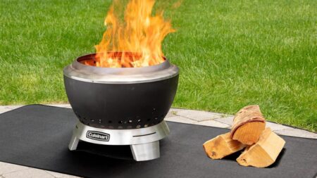 Cuisinart Cleanburn Smokeless Fire Pit is on Huge Discount; Grab it Before Deal Ends Cuisinart Fire pit in outdoors