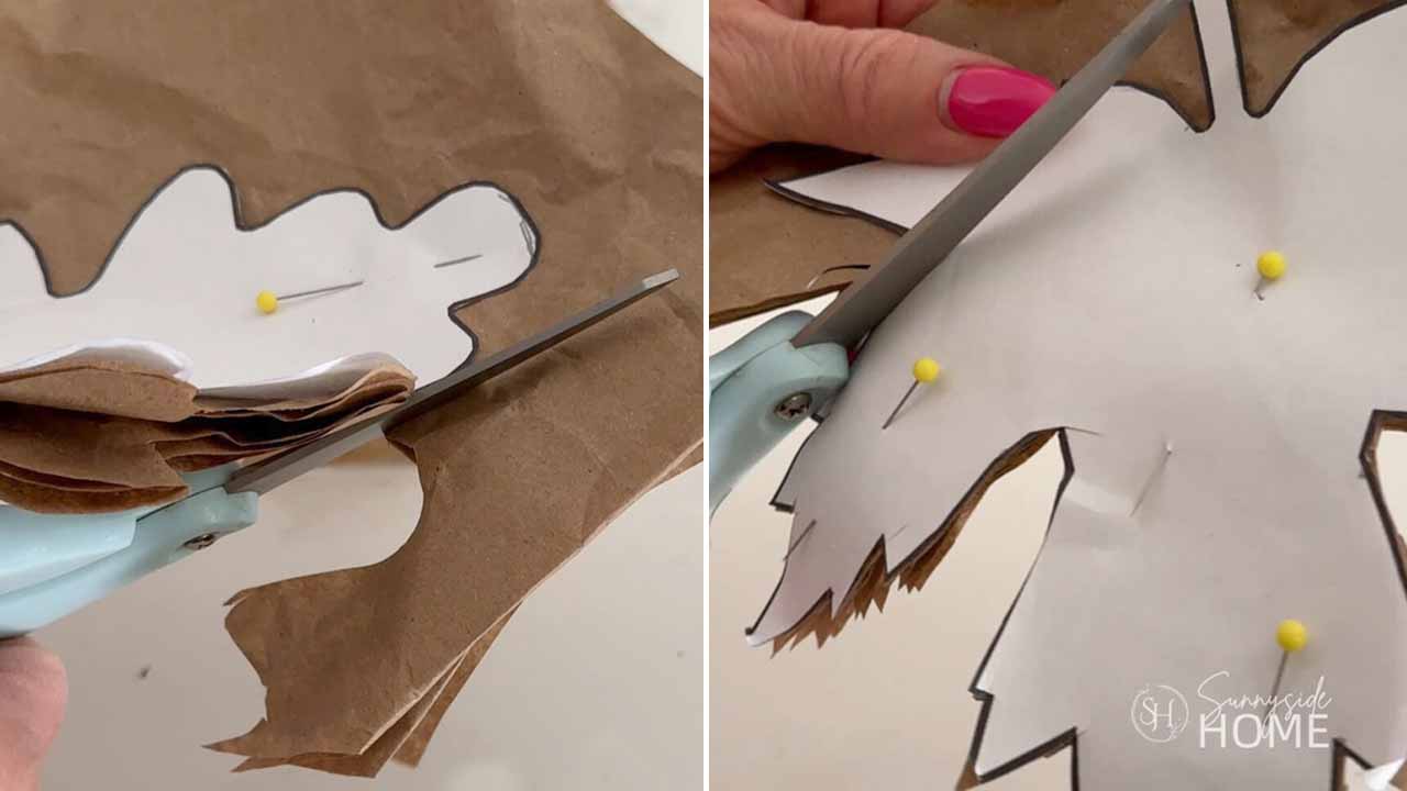 DIY fall leaf garland by Sunnyside Home 2