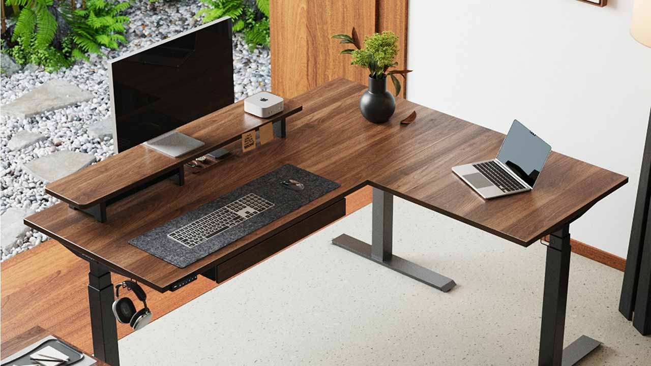 Vernal L-shaped desk