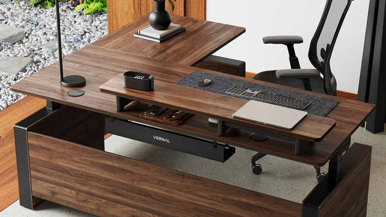 Vernal executive standing desk