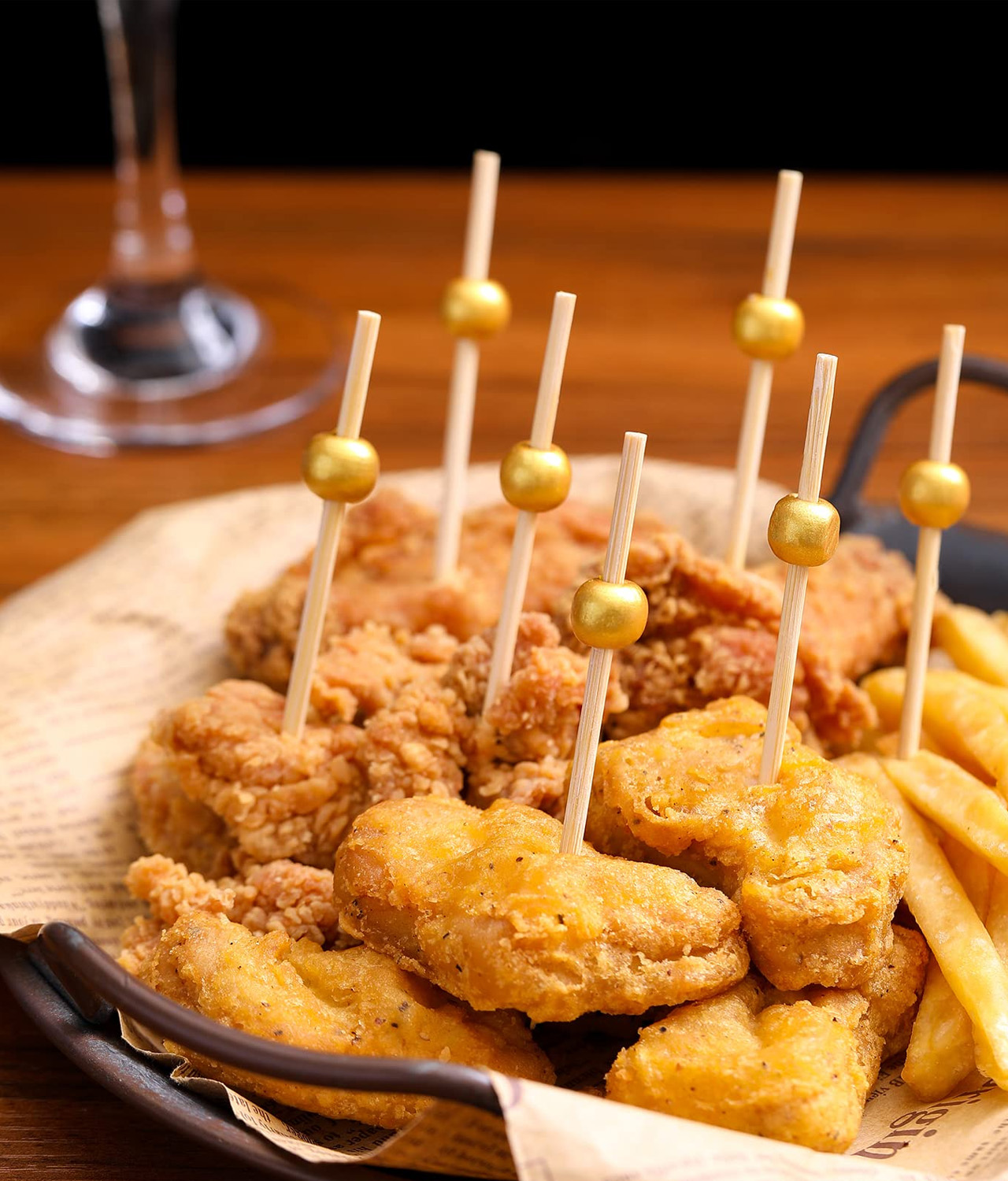 200 Pcs Bamboo Cocktail Picks