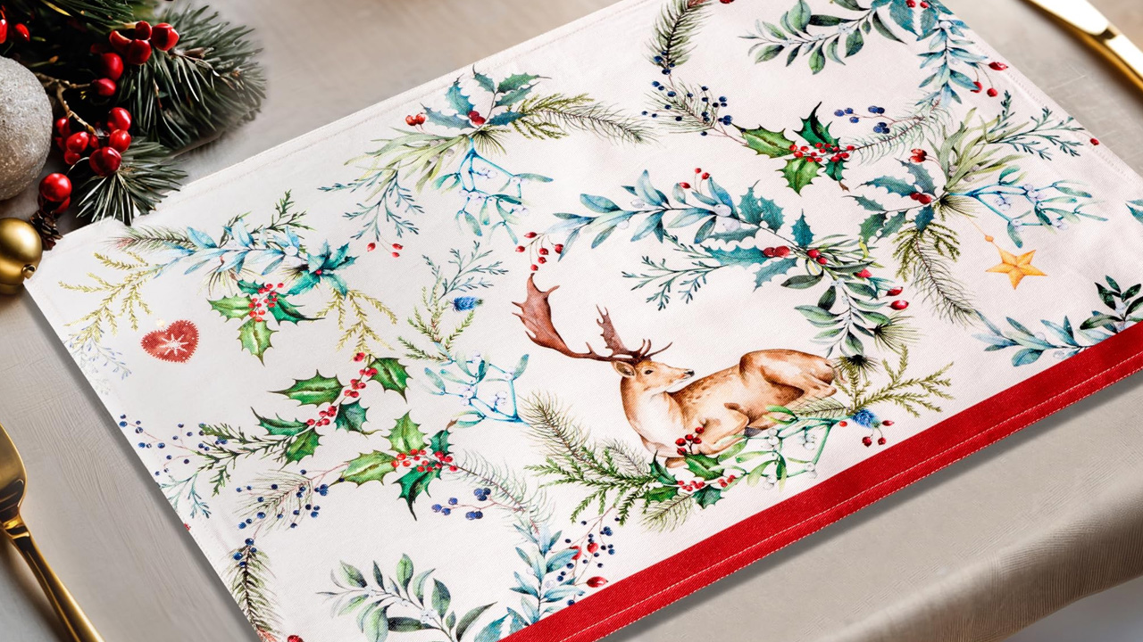 4 pieces Rustic Placemat set