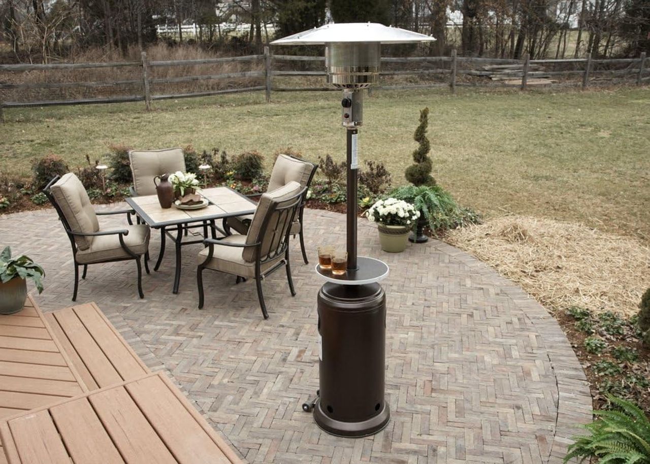 AZ Patio Hammered Bronze Patio Heater