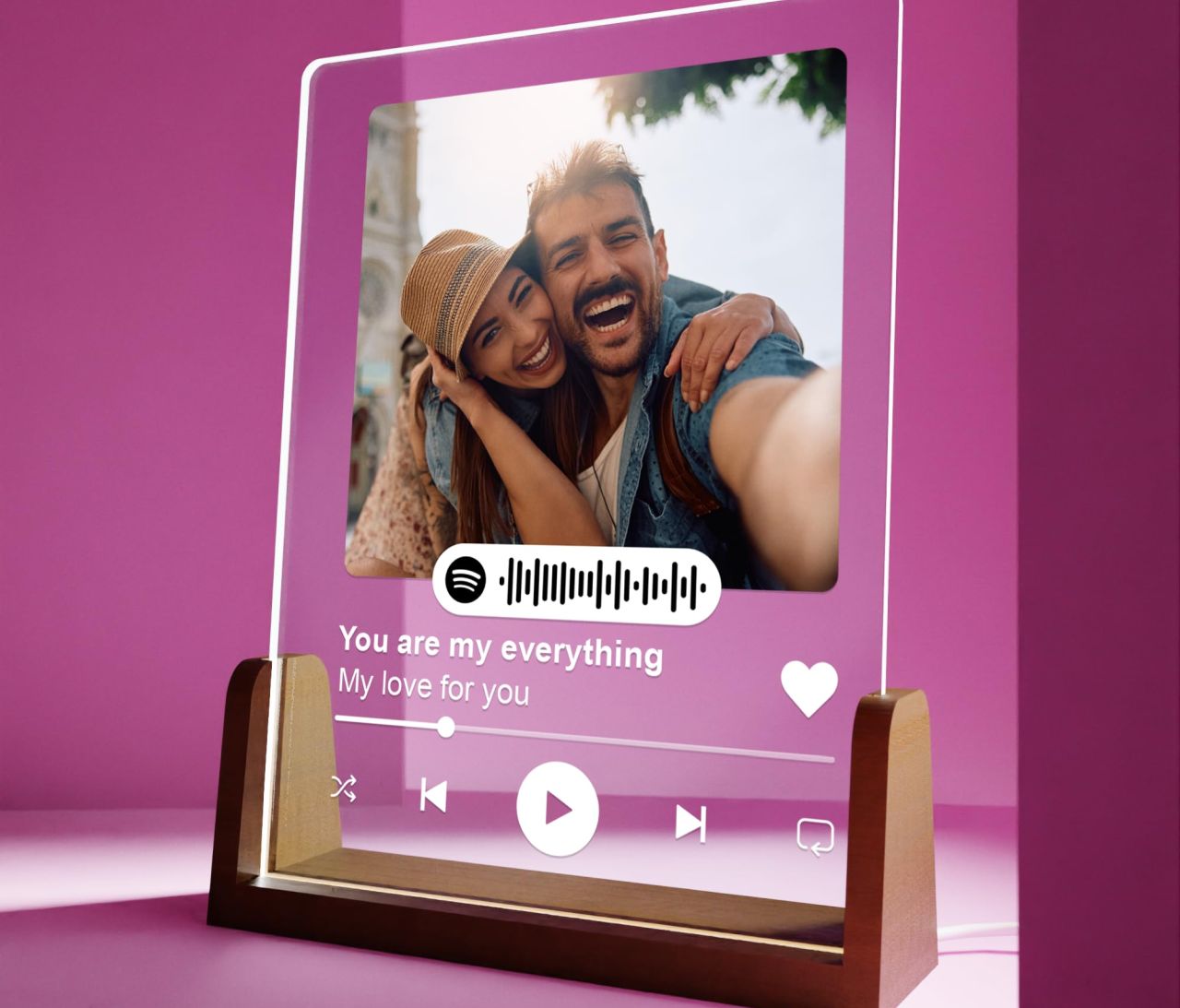 Acrylic Personalized Spotify Plaque