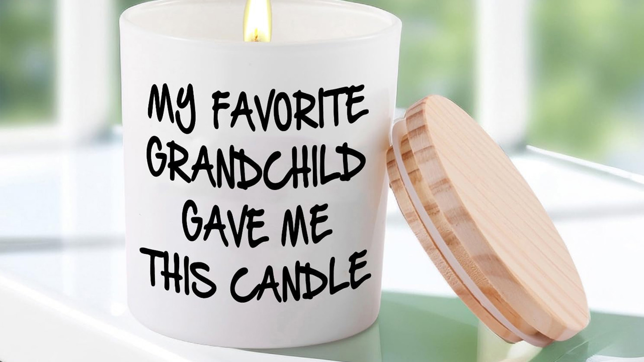 BFJLIFE Lavender Scented Soy Candle