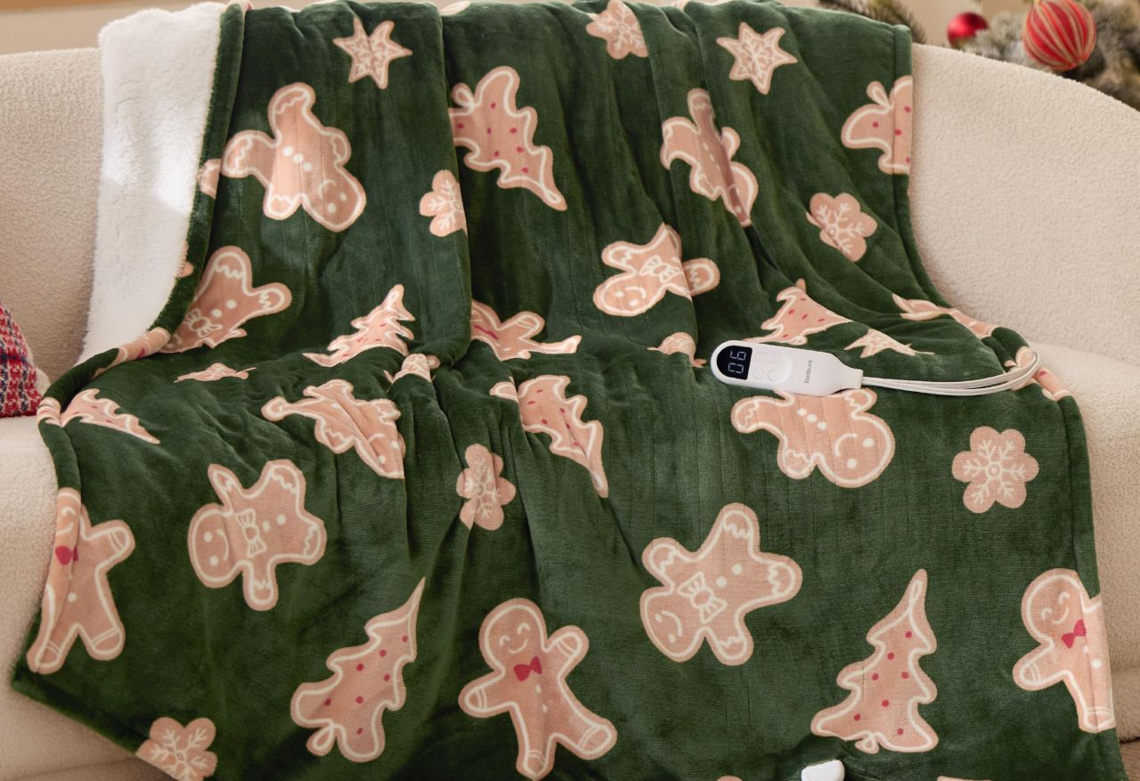 Bedsure Heated Throw Blanket'