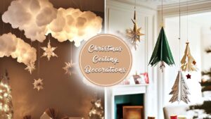 30+ Easy and Hassle-Free Christmas Ceiling Decoration Ideas Best Ceiling Decoration Ideas for Christmas to Try