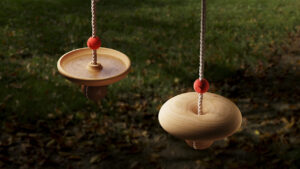 Birddy is Harmony-Driven Swing That Transforms Into Bird-Feeding Bowl When Flipped Upside Down
