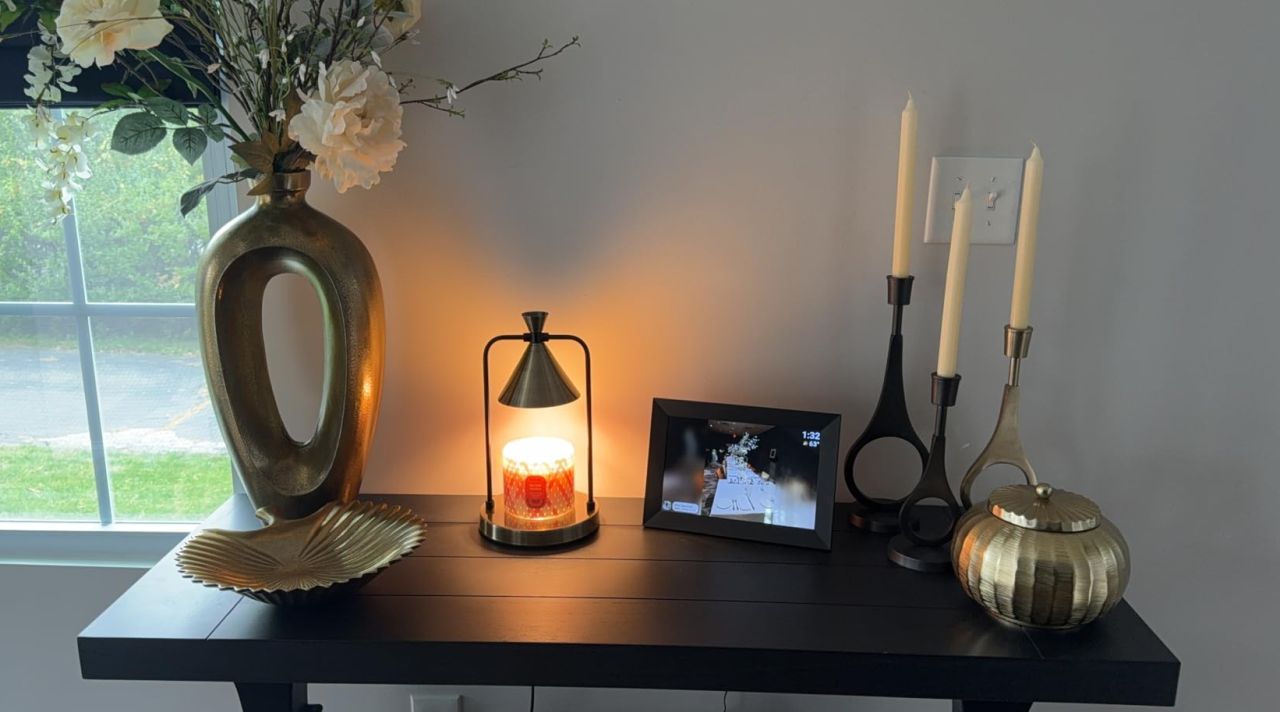 Candle Warmer Lamp with Timer Dimmer