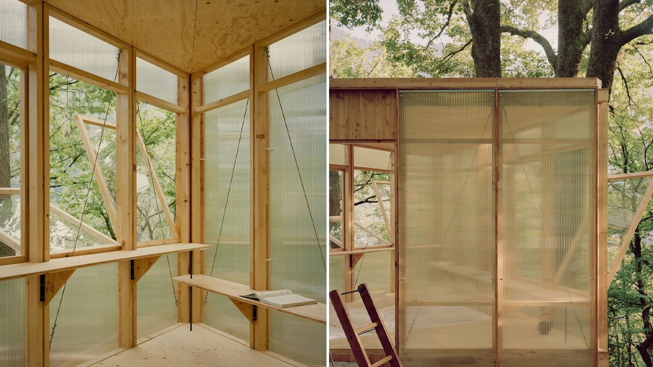 Casetta Tessino Treehouse in Switzerland