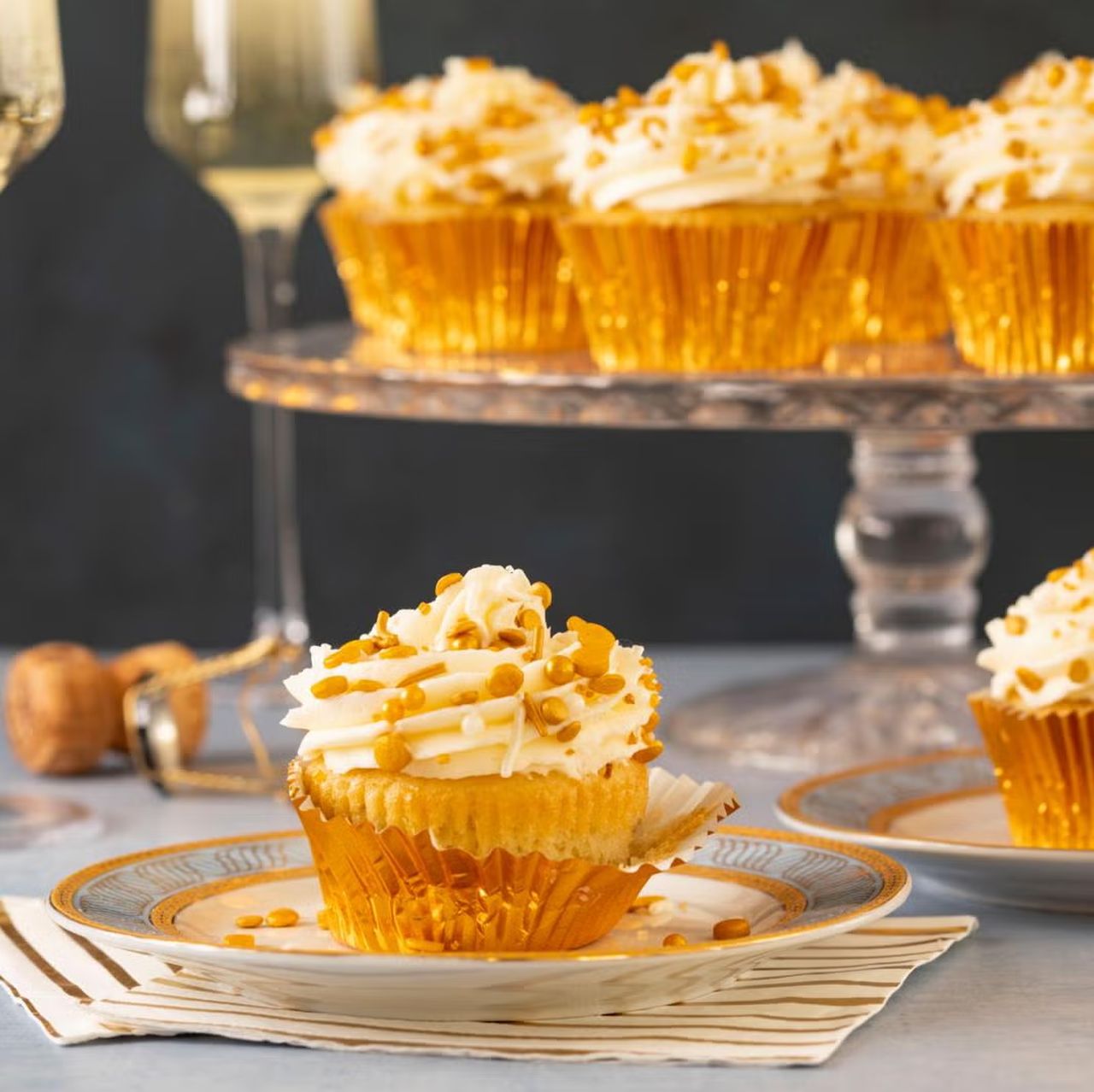 Champagne Cupcakes