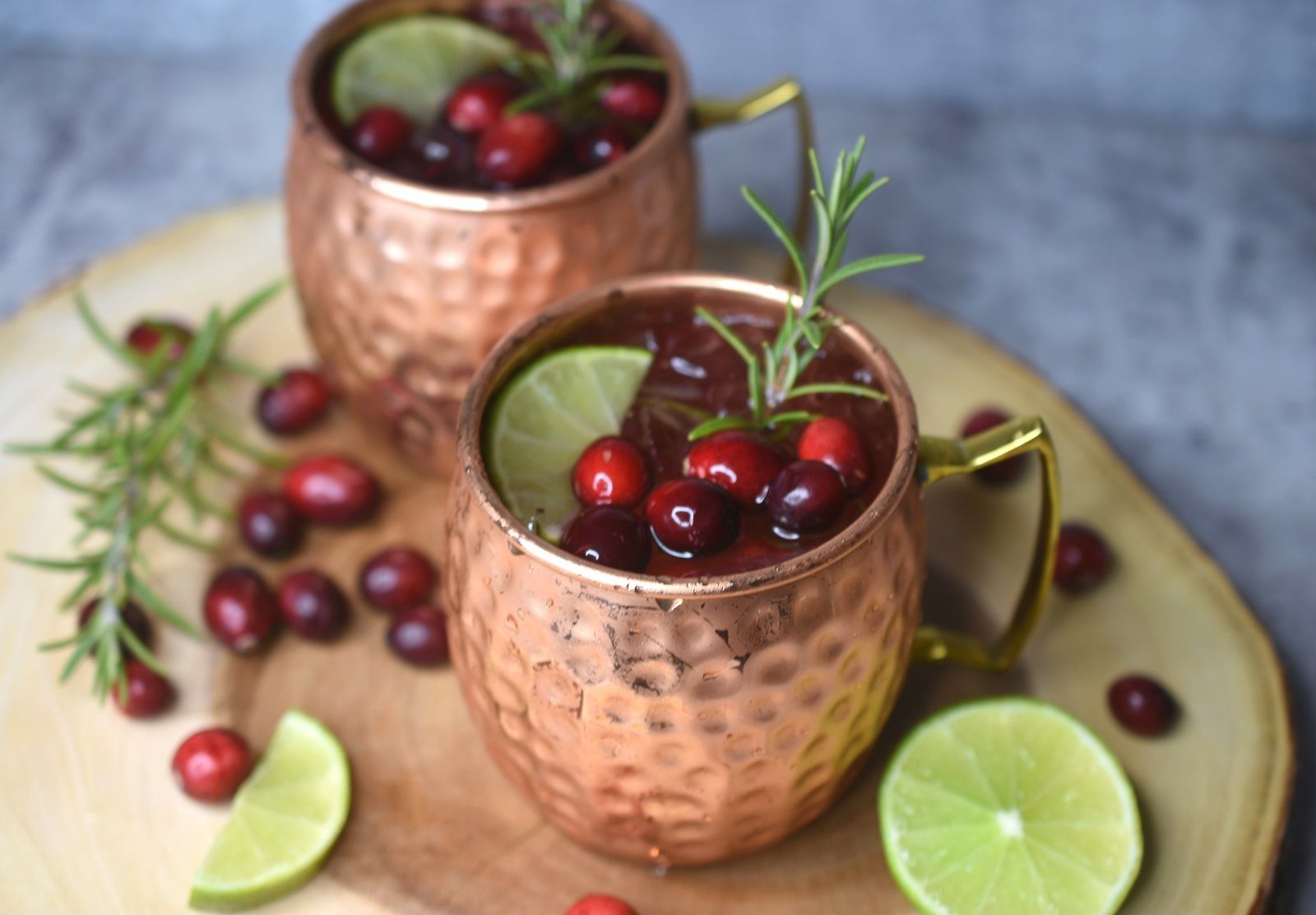 Cranberry Moscow Mule