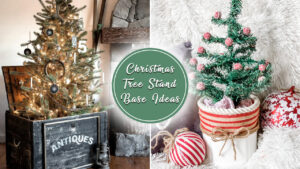 DIY Christmas Tree Stand Base Ideas to try This Festive Holiday Season