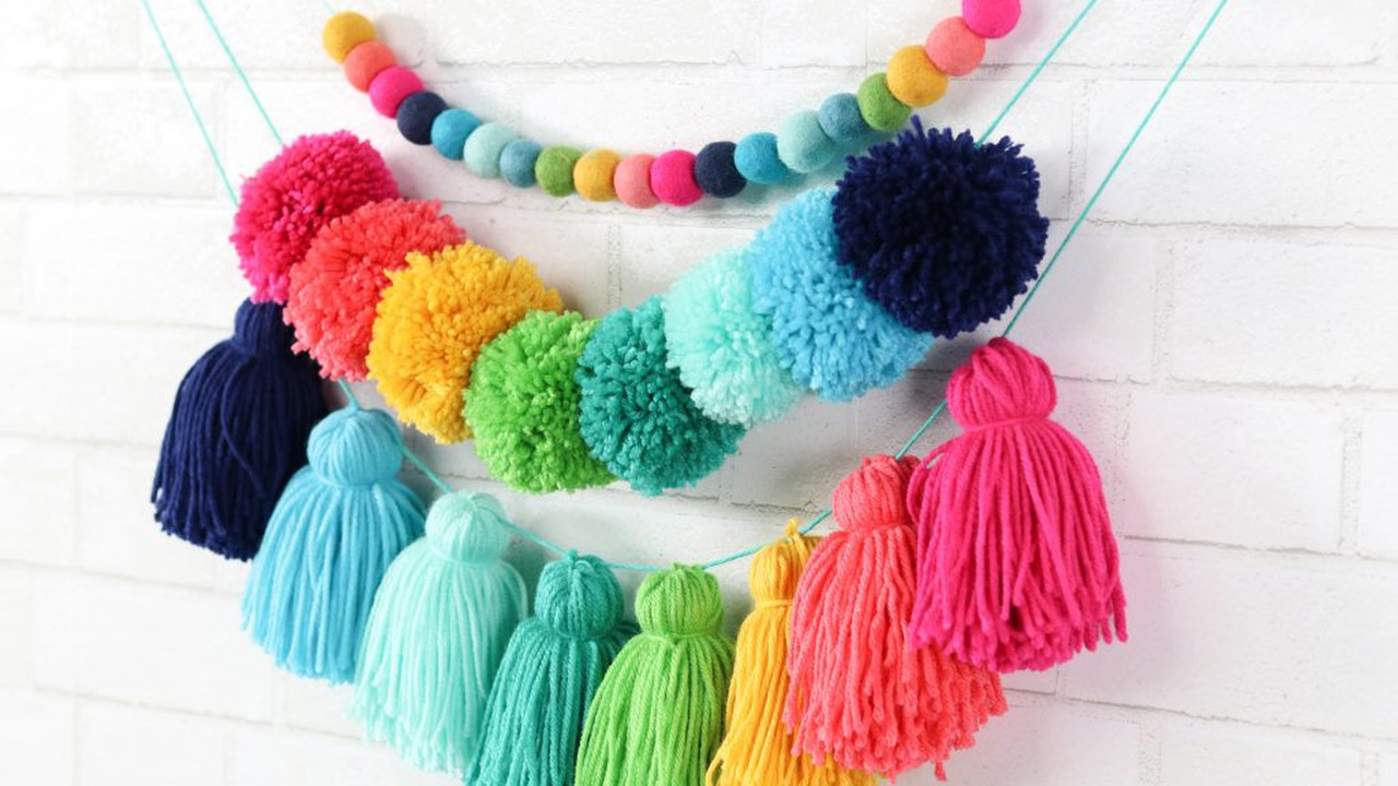 DIY-Tiered Tassel Garland
