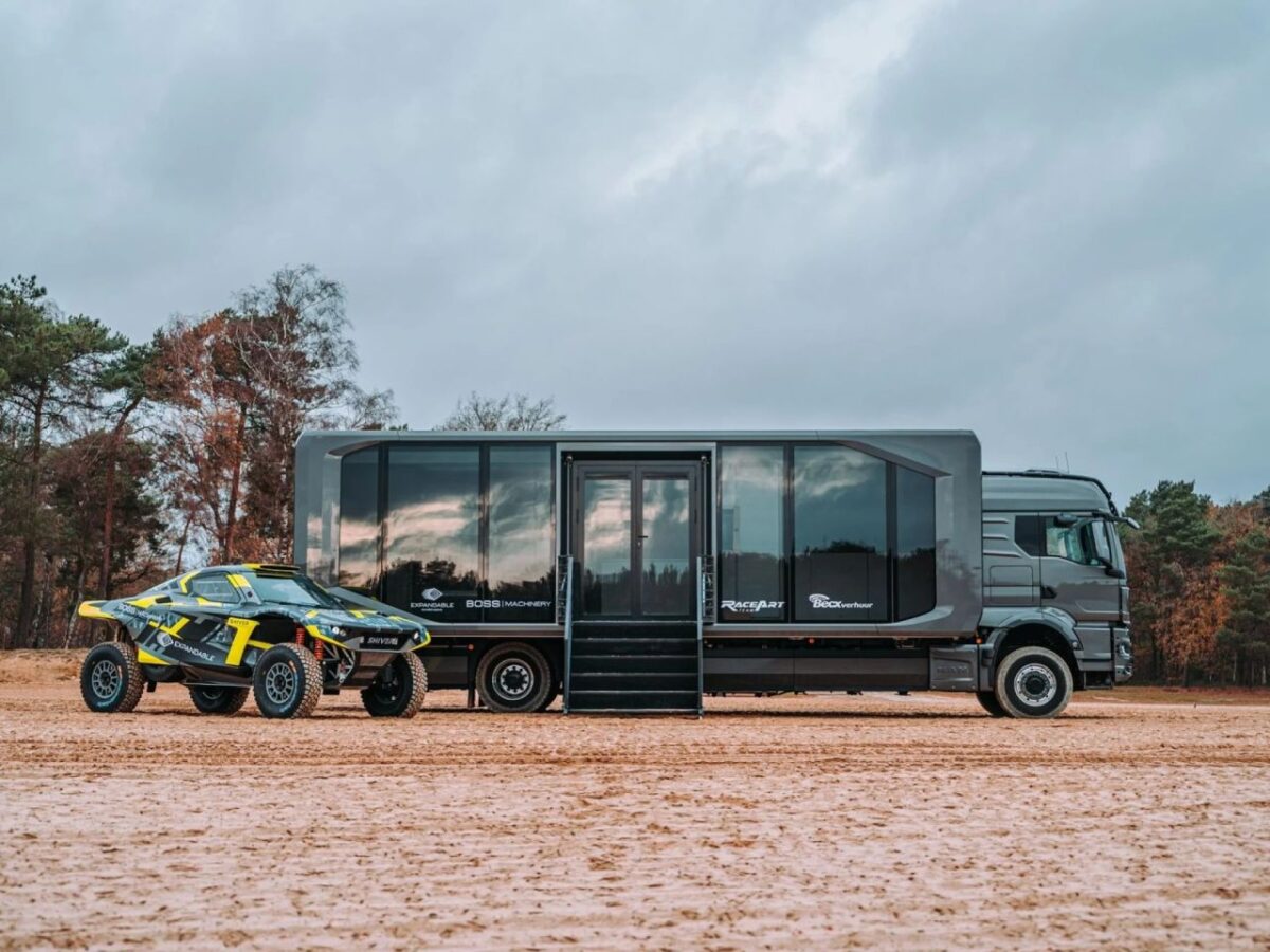 Dakar-Ready Shiver x Expandable RV is Built for Luxury Living