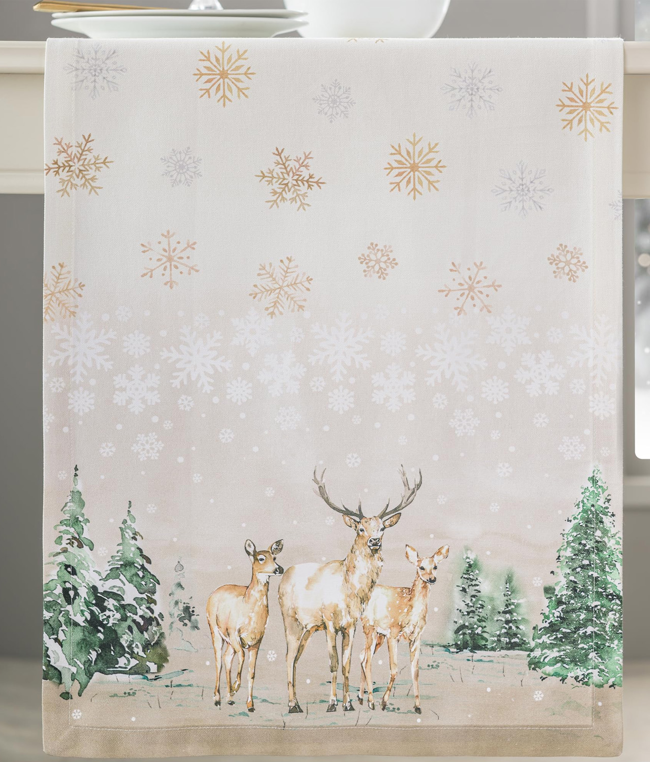 Deer in the Woods Table Runners