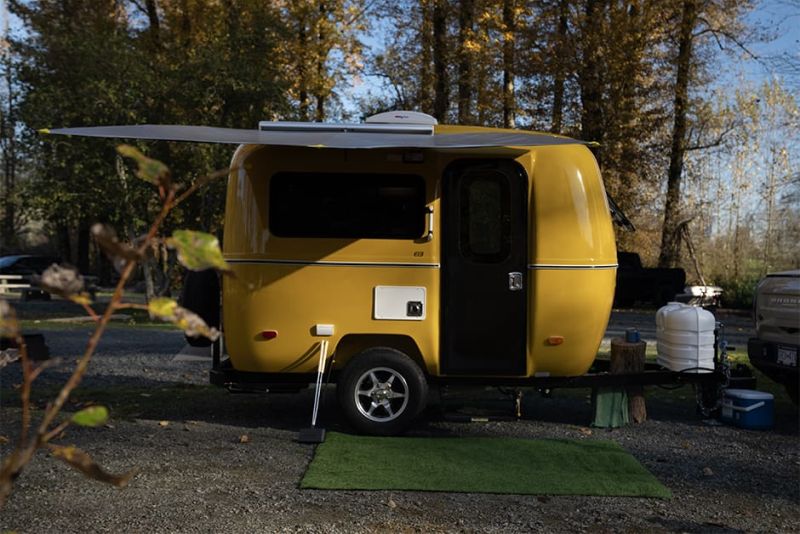 Escape E13 Fiberglass Travel Trailer in Vibrant Colors