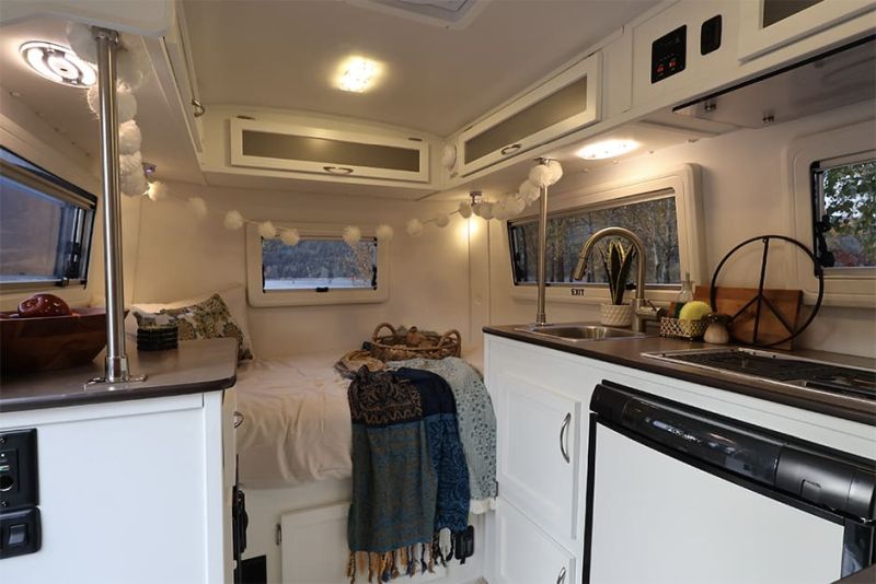 Escape E13 Fiberglass Travel Trailer in Vibrant Colors