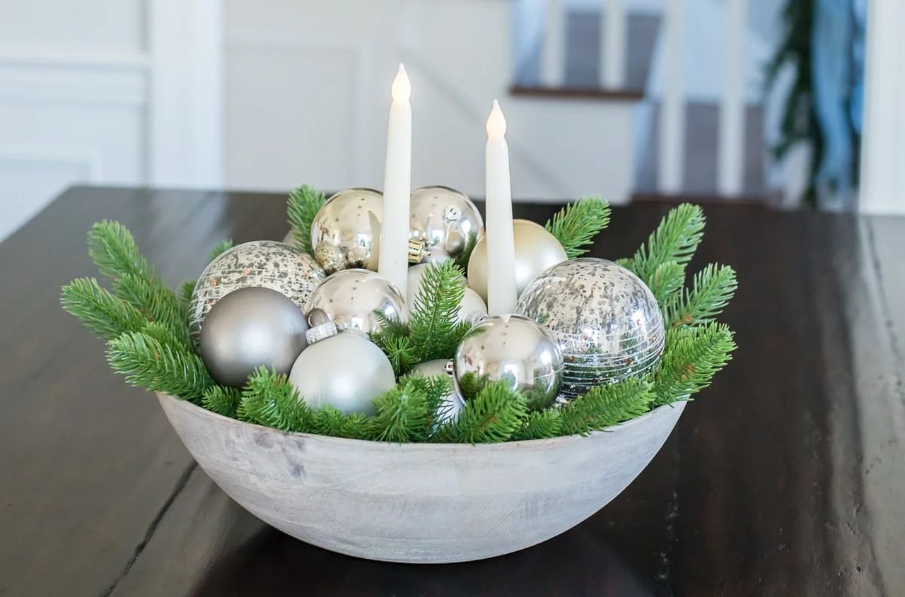 Fill a Bowl With Ornaments