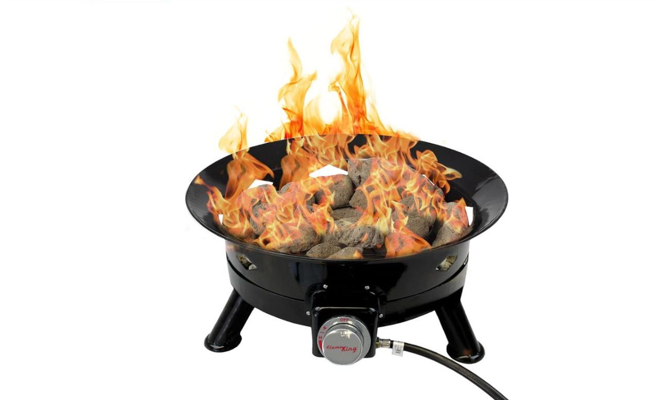 Flame King 24-Inch Smokeless Propane Fire Pit