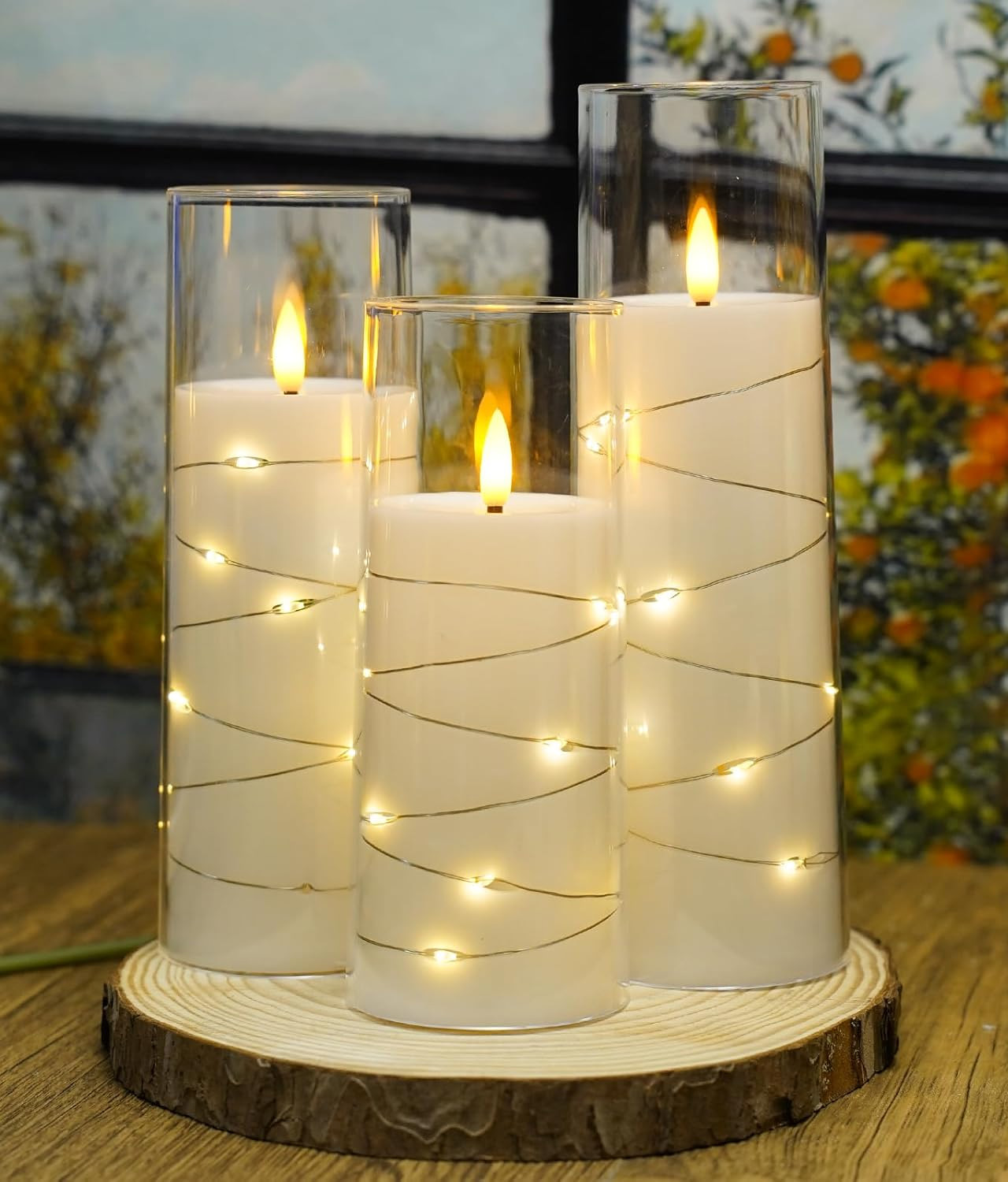 Flickering Flameless LED Candles